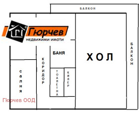 3-СТАЕН, 90 m2 - Holmes.bg 3-СТАЕН, 90 m2