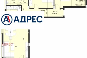 3-СТАЕН, 107 m2 - Holmes.bg 3-СТАЕН, 107 m2