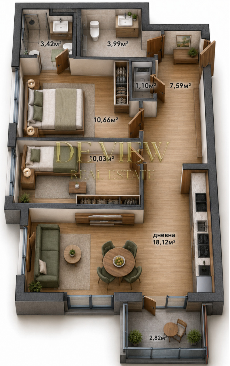 Продава 3-СТАЕН, град Варна, Левски 2 • 148000 € • 79697814 1 — Holmes.bg Продава 3-СТАЕН, град Варна, Левски 2 • 148000 € • 79697814 1