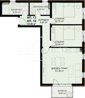 2-СТАЕН, 113 m2 - Holmes.bg 2-СТАЕН, 113 m2