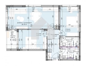3-СТАЕН, 105 m2 - Holmes.bg 3-СТАЕН, 105 m2