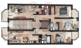 Обява Продава 3-СТАЕН,град София, Център