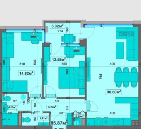 3-СТАЕН, 104 m2 - Holmes.bg 3-СТАЕН, 104 m2