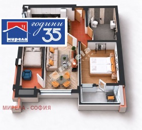 Продава 2-стаен, град София