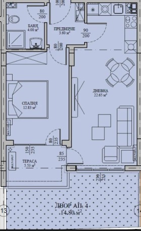 2-СТАЕН, 70 m2 - Holmes.bg 2-СТАЕН, 70 m2