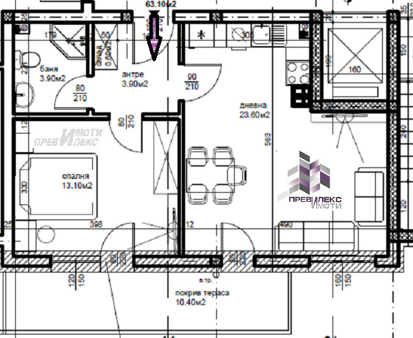 Продава 2-СТАЕН, гр. Пловдив, Беломорски