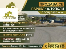 ПАРЦЕЛ, 2 400 m2 - Holmes.bg ПАРЦЕЛ, 2 400 m2