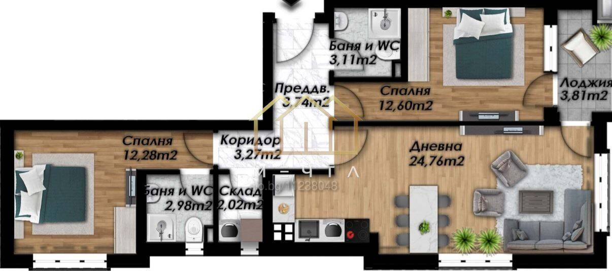 Продава 3-стаен град Пловдив , Беломорски , 110 кв.м | 56837413 — Imoti.com Продава 3-стаен град Пловдив , Беломорски , 110 кв.м | 56837413