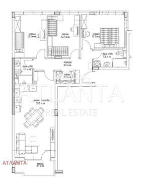 4-СТАЕН, 127 m2 - Holmes.bg 4-СТАЕН, 127 m2