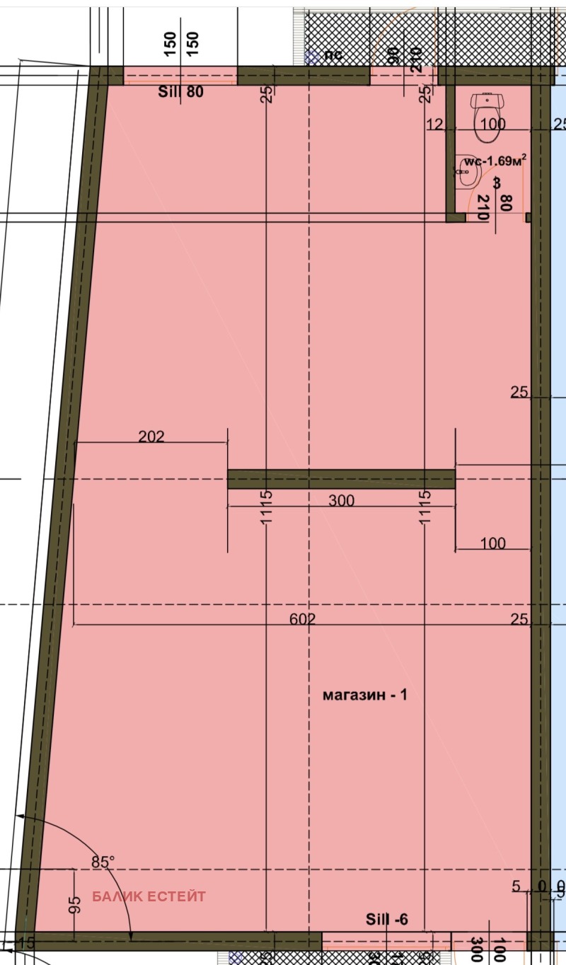 Продава МАГАЗИН, град Добрич, Христо Ботев • 159800 € / 312541.63 лв. • 39244438 1 — Holmes.bg Продава МАГАЗИН, град Добрич, Христо Ботев • 159800 € / 312541.63 лв. • 39244438 1