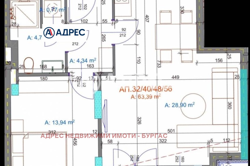 Продава 2-СТАЕН, град Бургас, Братя Миладинови • 145763 € / 285087.65 лв. • 33474349 1 — Holmes.bg Продава 2-СТАЕН, град Бургас, Братя Миладинови • 145763 € / 285087.65 лв. • 33474349 1
