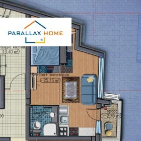 1-СТАЕН, 51 m2 - Holmes.bg 1-СТАЕН, 51 m2