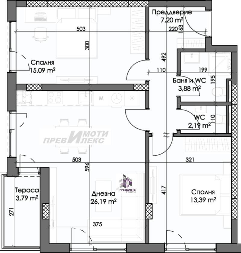 Продава 3-СТАЕН, град Пловдив, Каменица 2 • 109949 € • 37681543 1 — Holmes.bg Продава 3-СТАЕН, град Пловдив, Каменица 2 • 109949 € • 37681543 1