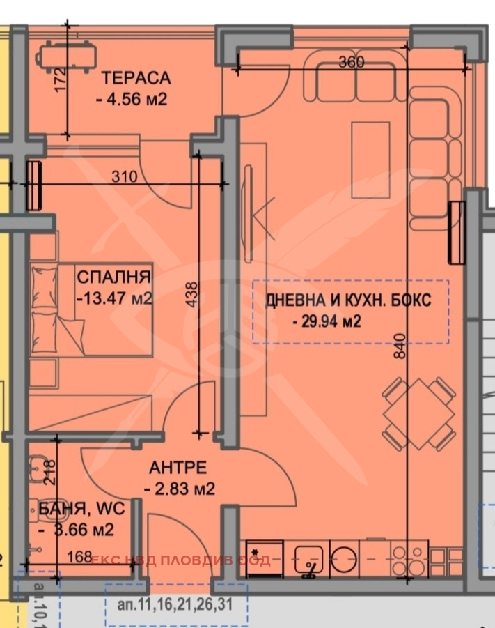 Продава 2-стаен град Пловдив , Южен , 77 кв.м | 11144550 — Imoti.com Продава 2-стаен град Пловдив , Южен , 77 кв.м | 11144550