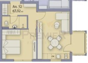 2-СТАЕН, 67 m2 - Holmes.bg 2-СТАЕН, 67 m2