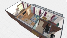 2-СТАЕН, 64 m2 - Holmes.bg 2-СТАЕН, 64 m2