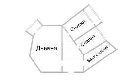 3-СТАЕН, 75 m2 - Holmes.bg 3-СТАЕН, 75 m2