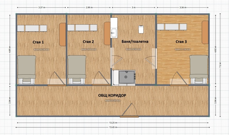 Продава 3-СТАЕН, град Русе, Възраждане • 117500 € • 46355693 1 — Holmes.bg Продава 3-СТАЕН, град Русе, Възраждане • 117500 € • 46355693 1