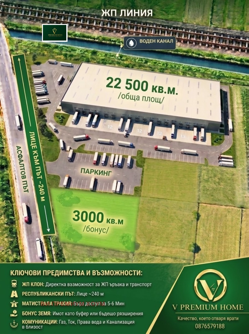 Продава ПАРЦЕЛ, област Пловдив, гр. Съединение • 1237500 € • 38019004 1 — Holmes.bg Продава ПАРЦЕЛ, област Пловдив, гр. Съединение • 1237500 € • 38019004 1