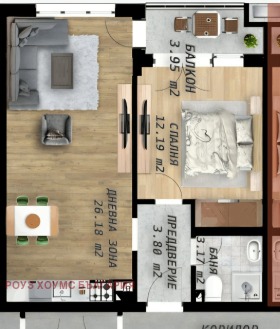 Обява Продава 2-СТАЕН,град Пловдив, Беломорски