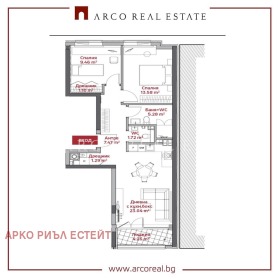 Обява Продава 3-СТАЕН,град София, Манастирски ливади