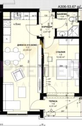 2-СТАЕН, 60 m2 - Holmes.bg 2-СТАЕН, 60 m2