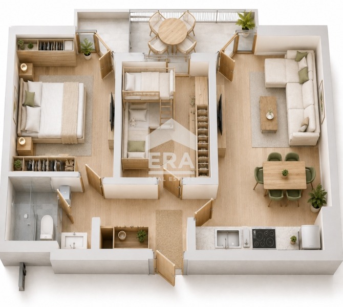 Продава 3-стаен град Бургас , Изгрев , 78 кв.м | 26452415 — Imoti.com Продава 3-стаен град Бургас , Изгрев , 78 кв.м | 26452415