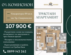 3-СТАЕН, 89 m2 - Holmes.bg 3-СТАЕН, 89 m2