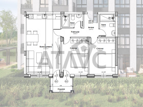 3-СТАЕН, 94 m2 - Holmes.bg 3-СТАЕН, 94 m2