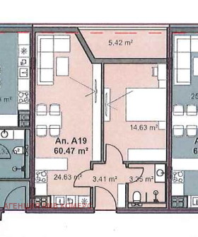 2-СТАЕН, 72 m2 - Holmes.bg 2-СТАЕН, 72 m2
