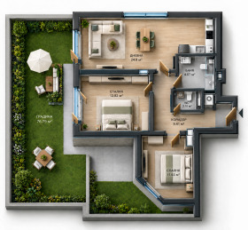 3-СТАЕН, 174 m2 - Holmes.bg 3-СТАЕН, 174 m2