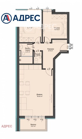 3-СТАЕН, 87 m2 - Holmes.bg 3-СТАЕН, 87 m2