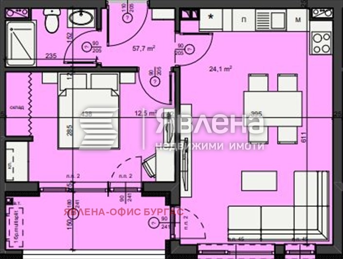 Продава 2-СТАЕН, град Бургас, Меден рудник - зона Г • 66000 € / 129084.78 лв. • 68449927 1 — Holmes.bg Продава 2-СТАЕН, град Бургас, Меден рудник - зона Г • 66000 € / 129084.78 лв. • 68449927 1