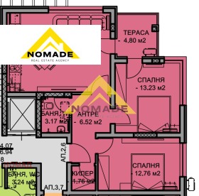 Обява Продава 3-СТАЕН,град Пловдив, Остромила