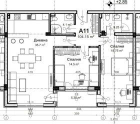 3-СТАЕН, 130 m2 - Holmes.bg 3-СТАЕН, 130 m2