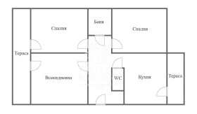 3-СТАЕН, 90 m2 - Holmes.bg 3-СТАЕН, 90 m2