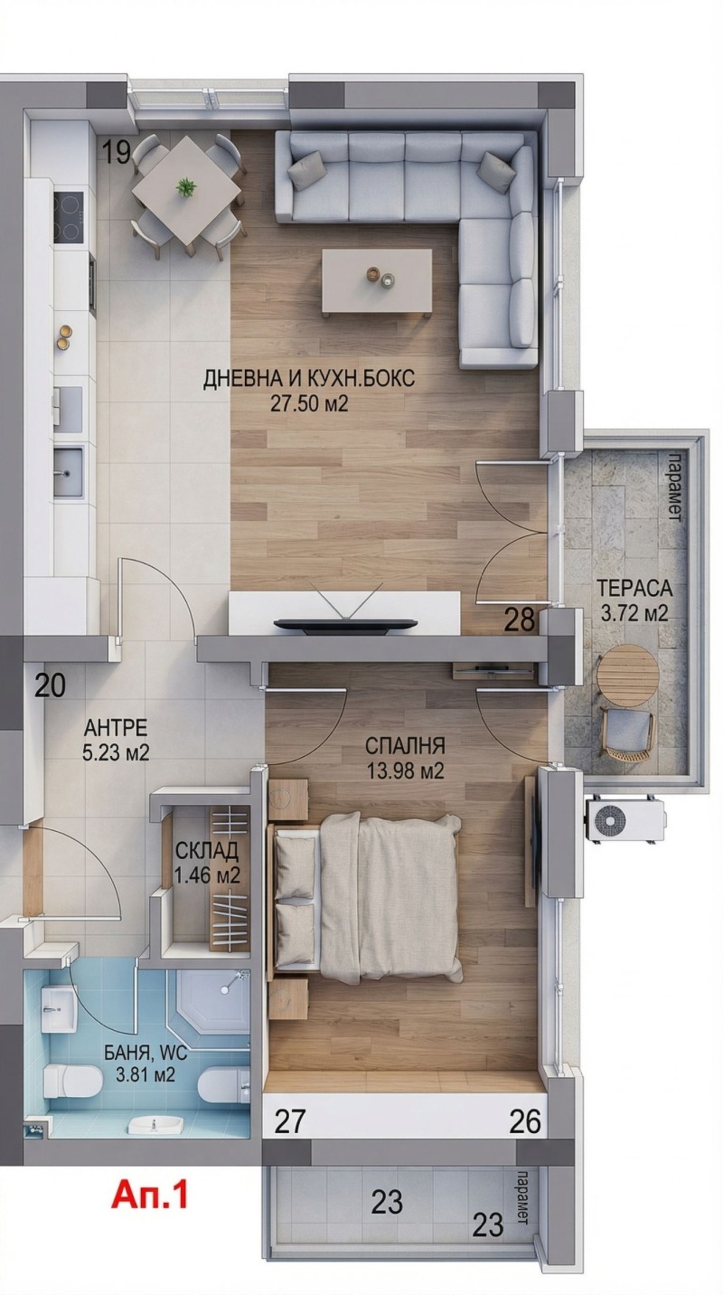 Продава 2-СТАЕН, град Пловдив, Тракия • 108329 € / 211873.11 лв. • 12989517 1 — Holmes.bg Продава 2-СТАЕН, град Пловдив, Тракия • 108329 € / 211873.11 лв. • 12989517 1