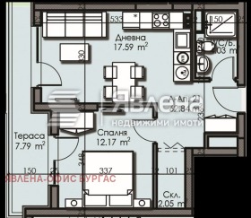 2-СТАЕН, 63 m2 - Holmes.bg 2-СТАЕН, 63 m2