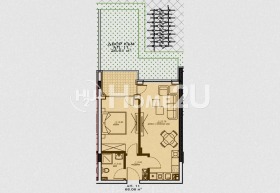 Продава 2-стаен, град София