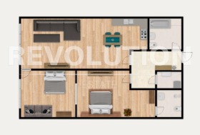 3-СТАЕН, 90 m2 - Holmes.bg 3-СТАЕН, 90 m2