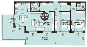 3-СТАЕН, 186 m2 - Holmes.bg 3-СТАЕН, 186 m2