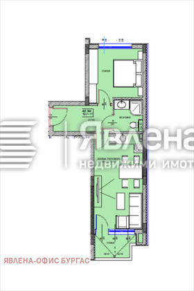 2-СТАЕН, 59 m2 - Holmes.bg 2-СТАЕН, 59 m2