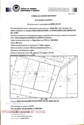 Обява Продава ПАРЦЕЛ,с. Черни Вит, област Ловеч