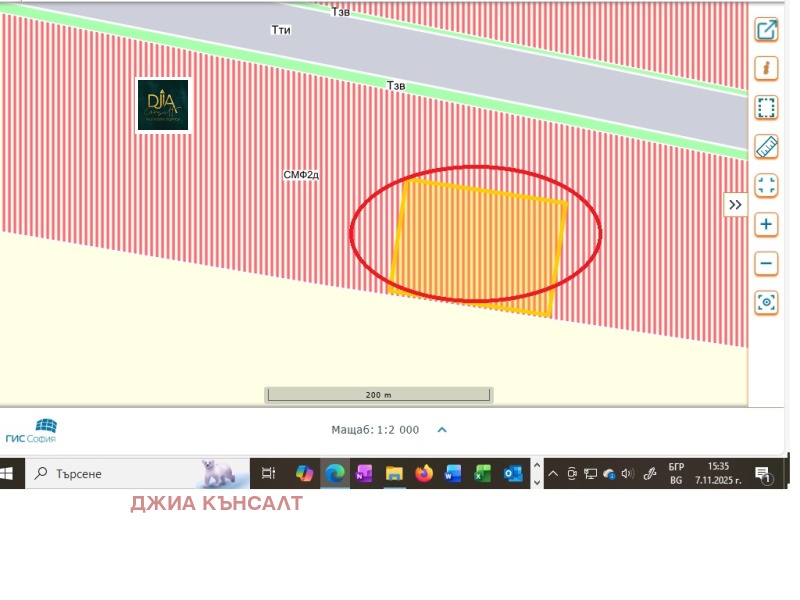 Продава ПАРЦЕЛ, град София, в.з.Врана - Лозен • 1515000 € / 2963082.45 лв. • 71017633 1 — Holmes.bg Продава ПАРЦЕЛ, град София, в.з.Врана - Лозен • 1515000 € / 2963082.45 лв. • 71017633 1