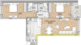 3-СТАЕН, 113 m2 - Holmes.bg 3-СТАЕН, 113 m2