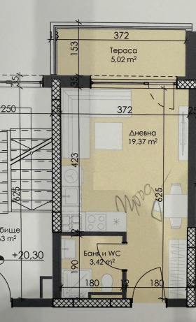 1-СТАЕН, 38 m2 - Holmes.bg 1-СТАЕН, 38 m2