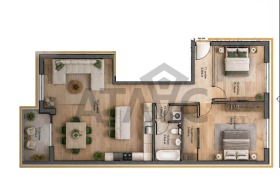3-СТАЕН, 128 m2 - Holmes.bg 3-СТАЕН, 128 m2