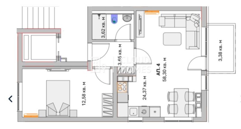 Продава 2-СТАЕН, град София, Малинова долина • 189000 € / 369651.87 лв. • 73778207 1 — Holmes.bg Продава 2-СТАЕН, град София, Малинова долина • 189000 € / 369651.87 лв. • 73778207 1