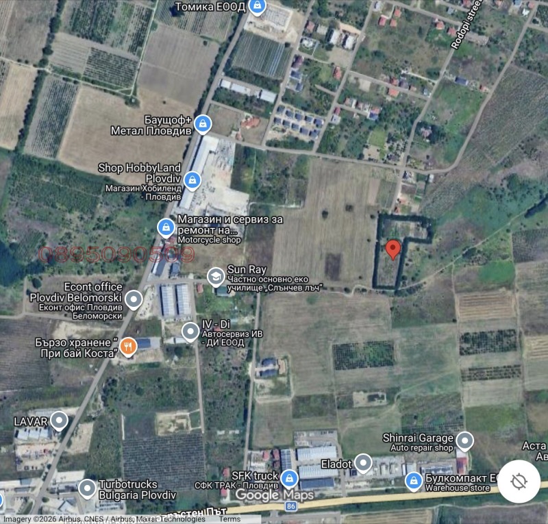 Продава ПАРЦЕЛ, град Пловдив, Беломорски • 528710 € • 77380670 1 — Holmes.bg Продава ПАРЦЕЛ, град Пловдив, Беломорски • 528710 € • 77380670 1