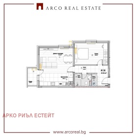 Продава 2-стаен, град София